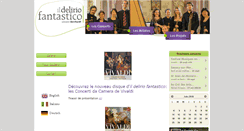 Desktop Screenshot of ildeliriofantastico.com